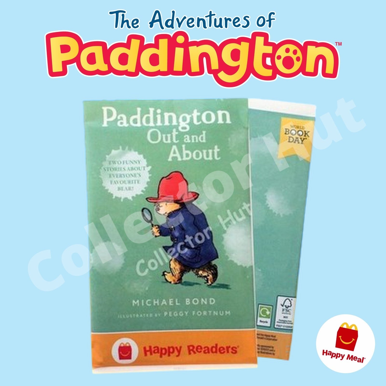 McDonalds Happy Meal Paddington Bear Happy Readers Books