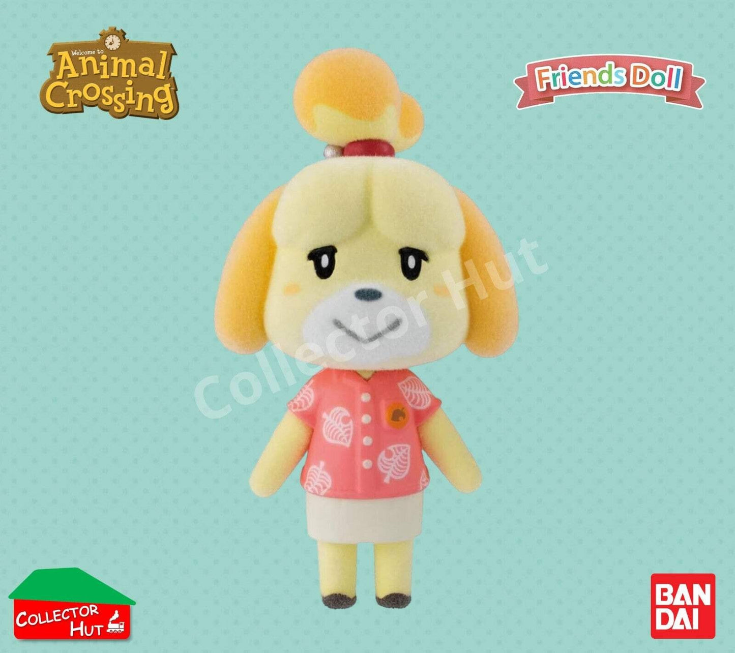 Animal Crossing Friends Doll Mini Flocked Figures New Horizons
