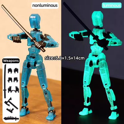 Shapeshift Robots Constructable Posable Action Figures for Art & Build Play