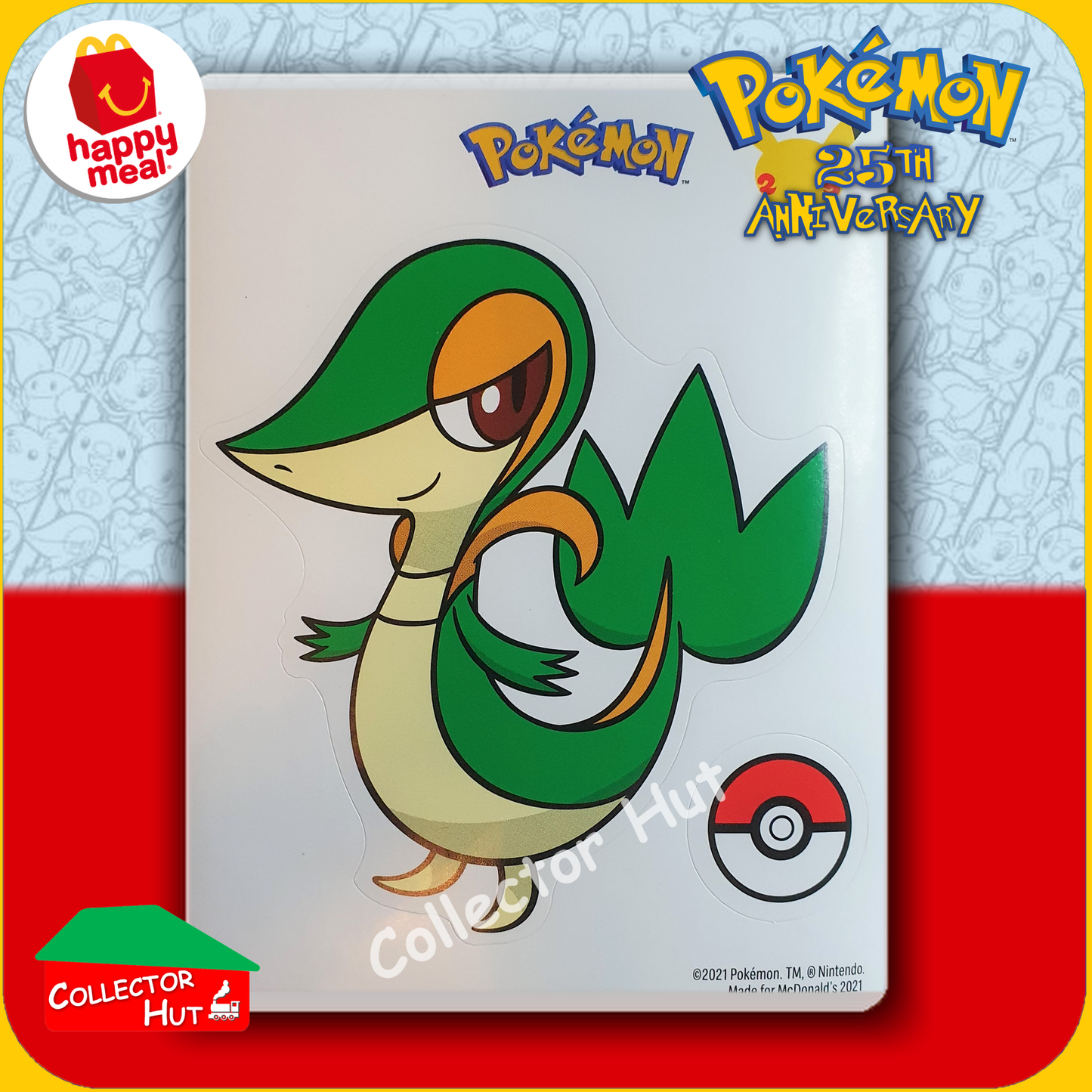 McDonald's Happy Meal 2021 Pokémon 25th Anniversary Trading Cards You Choose