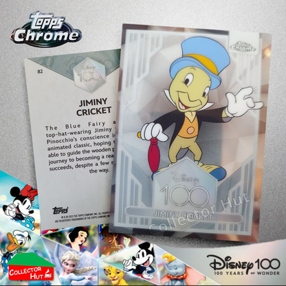 Disney 100 Topps Chrome 2023 Base Cards 1-100 Pick Singles to Complete Your Set