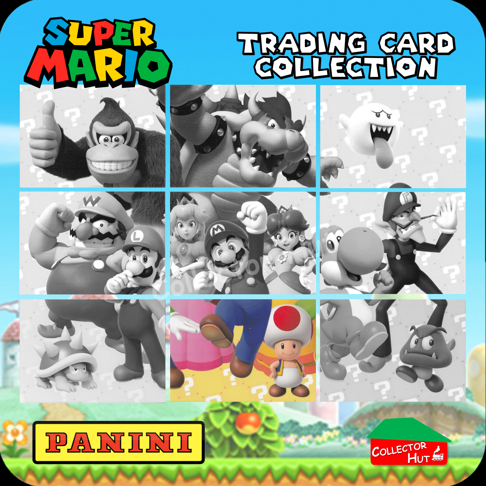 PANINI Super Mario PUZZLE & LIMITED EDITION Trading Cards Choose Your Card!