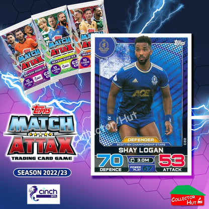 TOPPS MATCH ATTAX SPFL 2022/23 #163-264 Choose Your Card