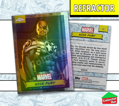 Marvel Topps Chrome 2024 REFRACTOR Card Collection YOU CHOOSE