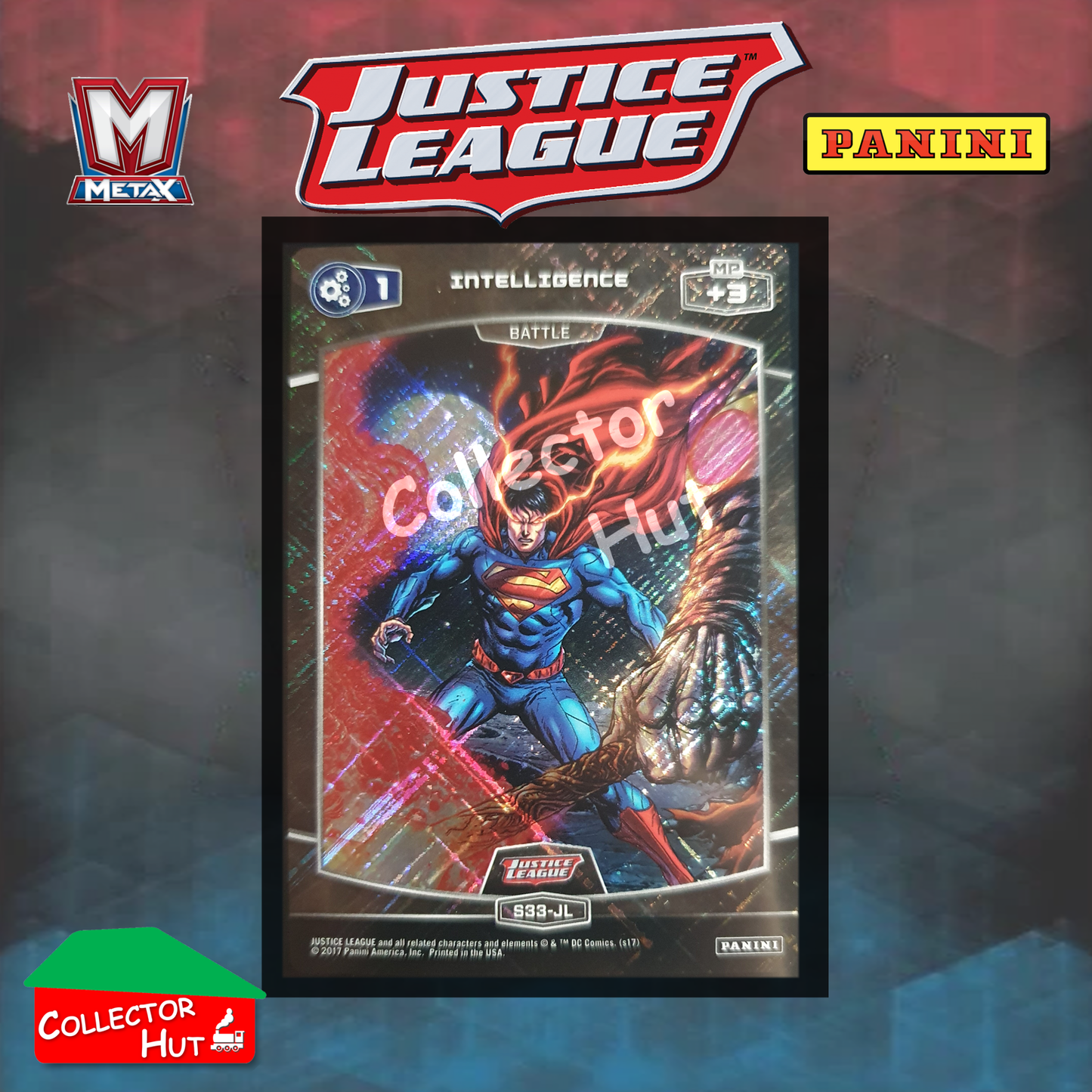 Panini MetaX DC Justice League Foil Cards S1-S72 Choose Your Card