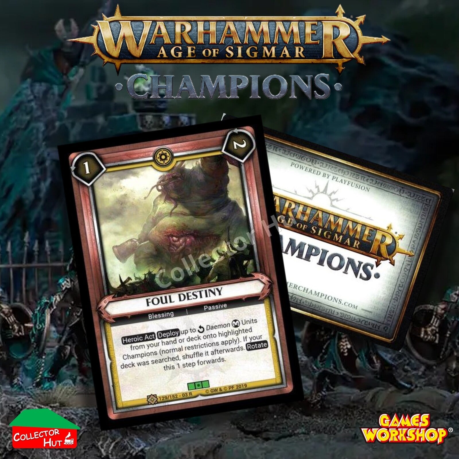 Warhammer Age of Sigmar: Champions Wave 3 SAVAGERY FOIL Cards CHOOSE SINGLES