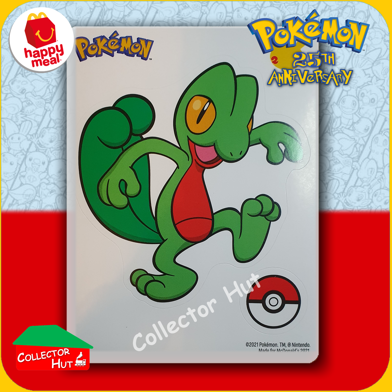 McDonald's Happy Meal 2021 Pokémon 25th Anniversary Trading Cards You Choose