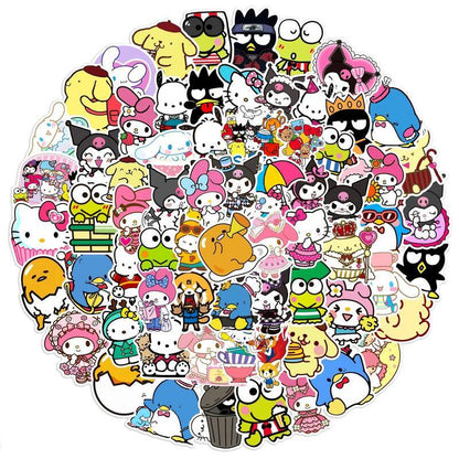 Awesome Stickers Novelty Anime Cartoon Animals Artistic 100's to Choose From