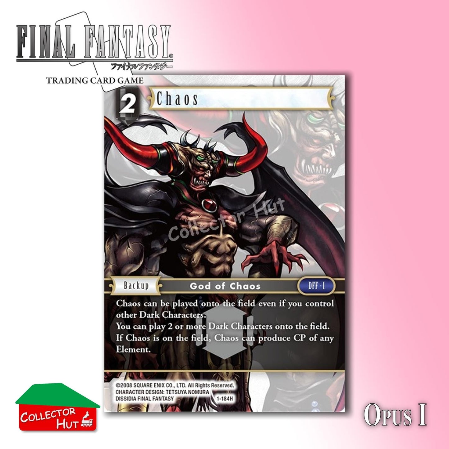 Final Fantasy Trading Card Game OPUS I Singles You Choose