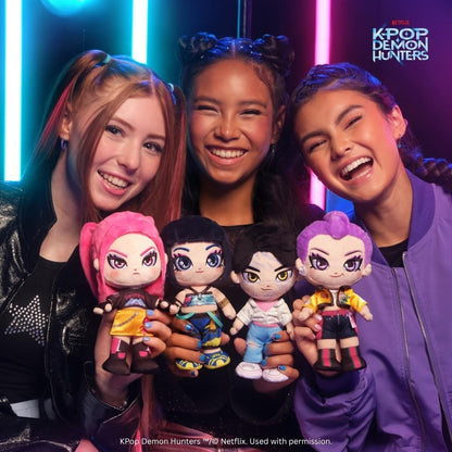 K-Pop Demon Hunters 20cm Plush Collection Genuine Netflix Jazwares