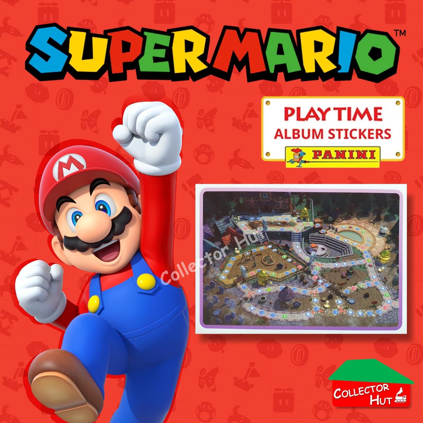Panini Super Mario Playtime Sticker Collection Singles