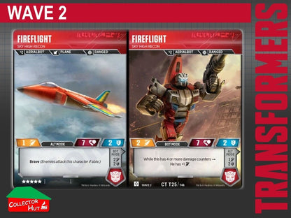 Transformers TCG CHARACTER Trading Cards All Waves