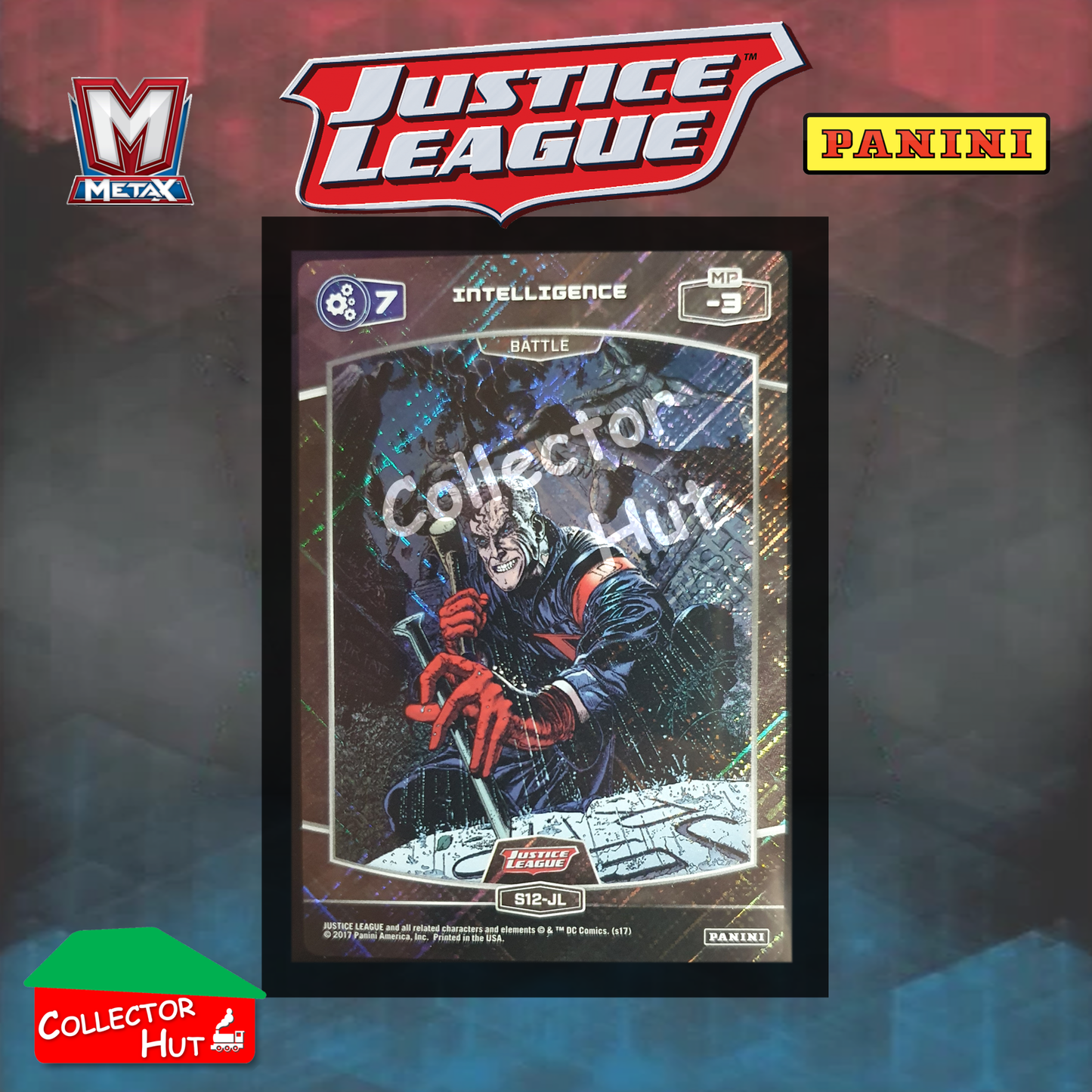 Panini MetaX DC Justice League Foil Cards S1-S72 Choose Your Card