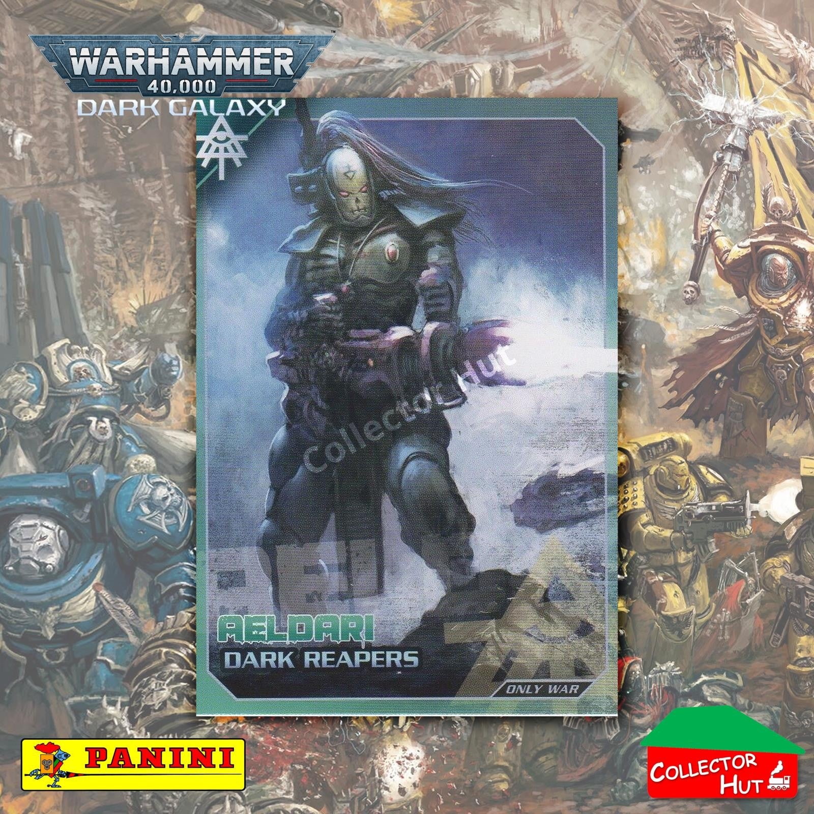 PANINI Warhammer 40,000 Dark Galaxy Only War Base Trading Cards #1-225