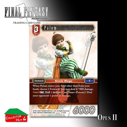 Final Fantasy Trading Card Game OPUS II 2 Singles You Choose