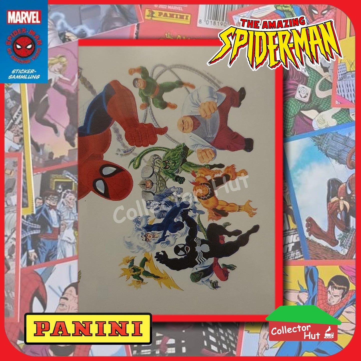 Panini The Amazing Spider-Man 60th Anniversary Sticker Collection Singles