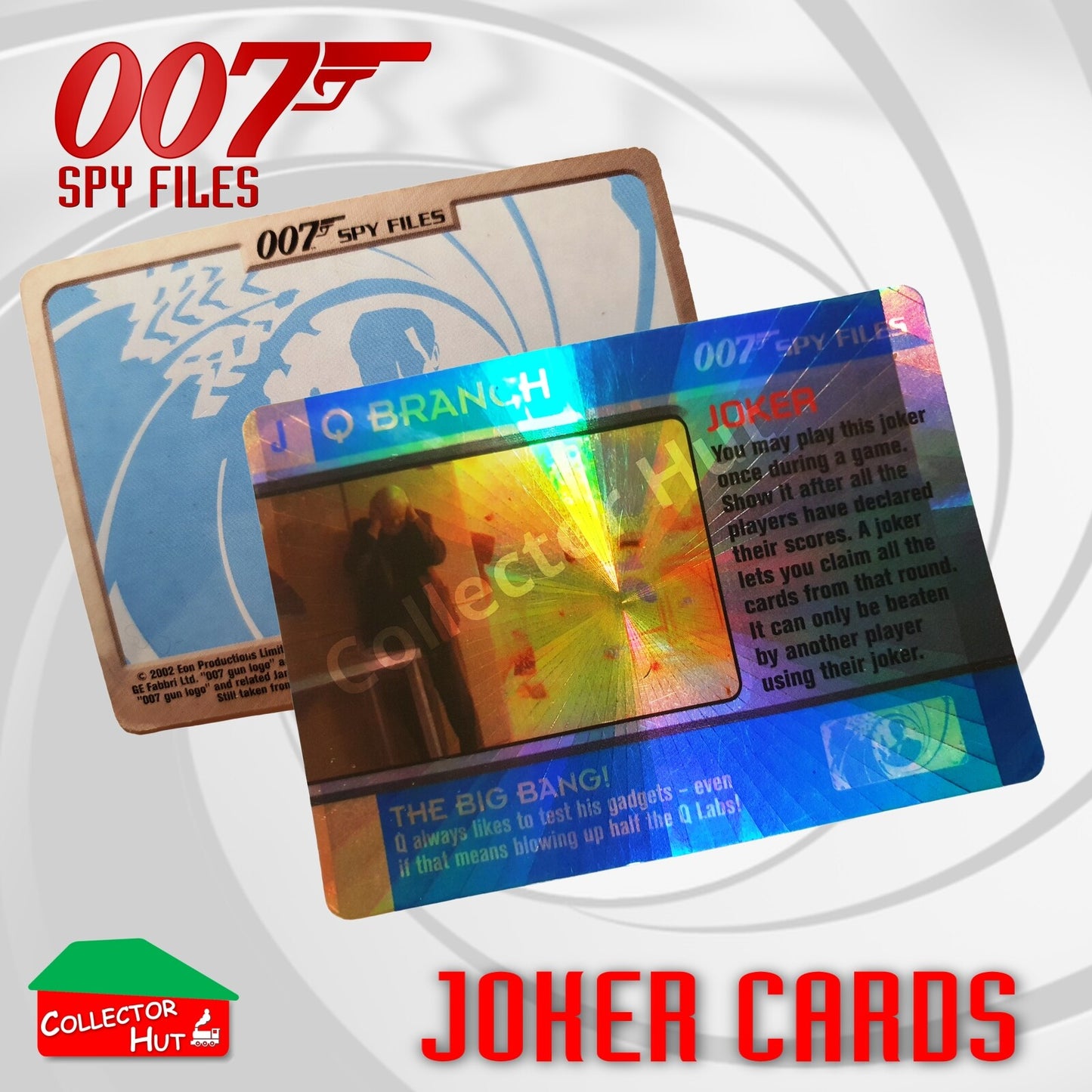 James Bond 007 Spy Files Collection JOKER Cards