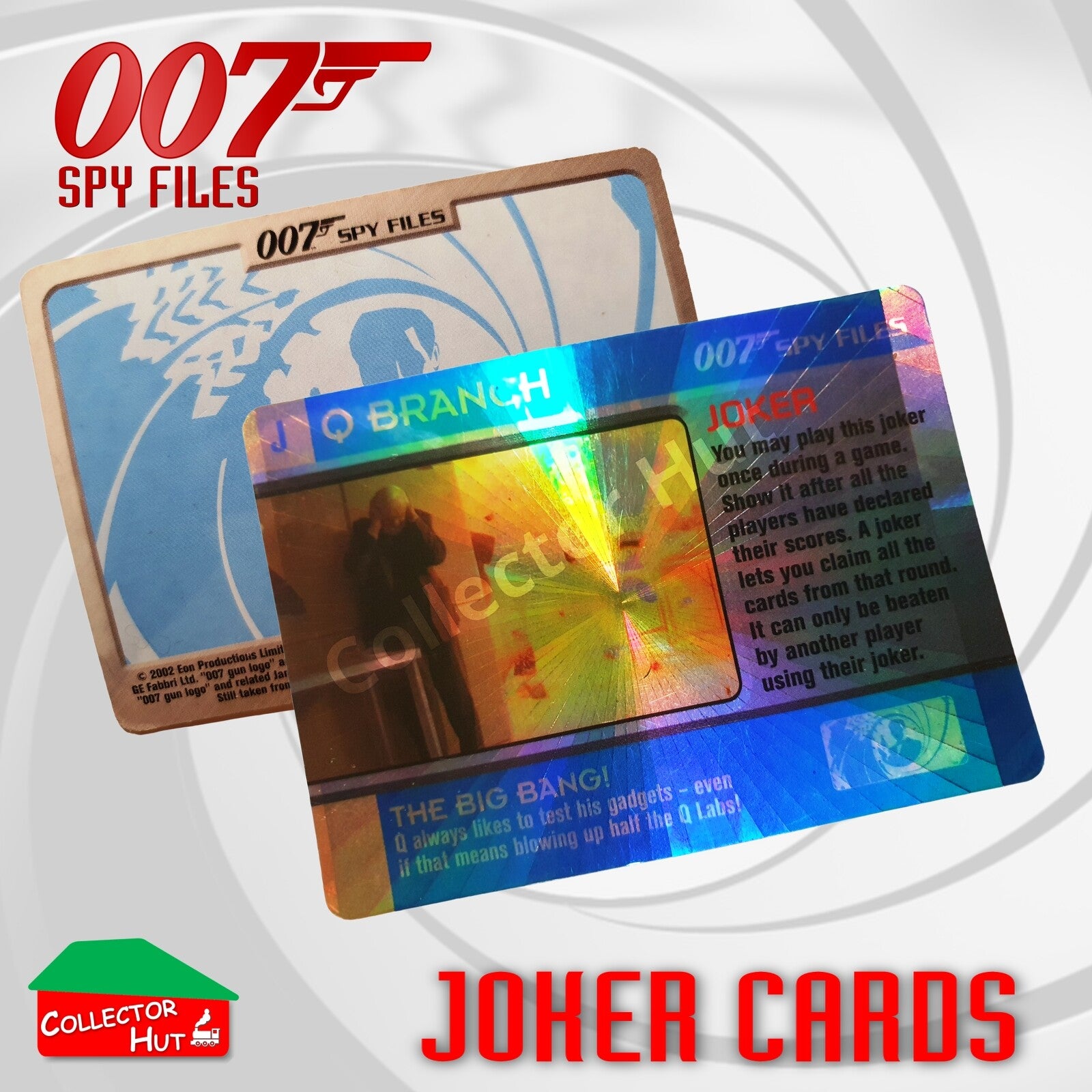 James Bond 007 Spy Files Collection JOKER Cards