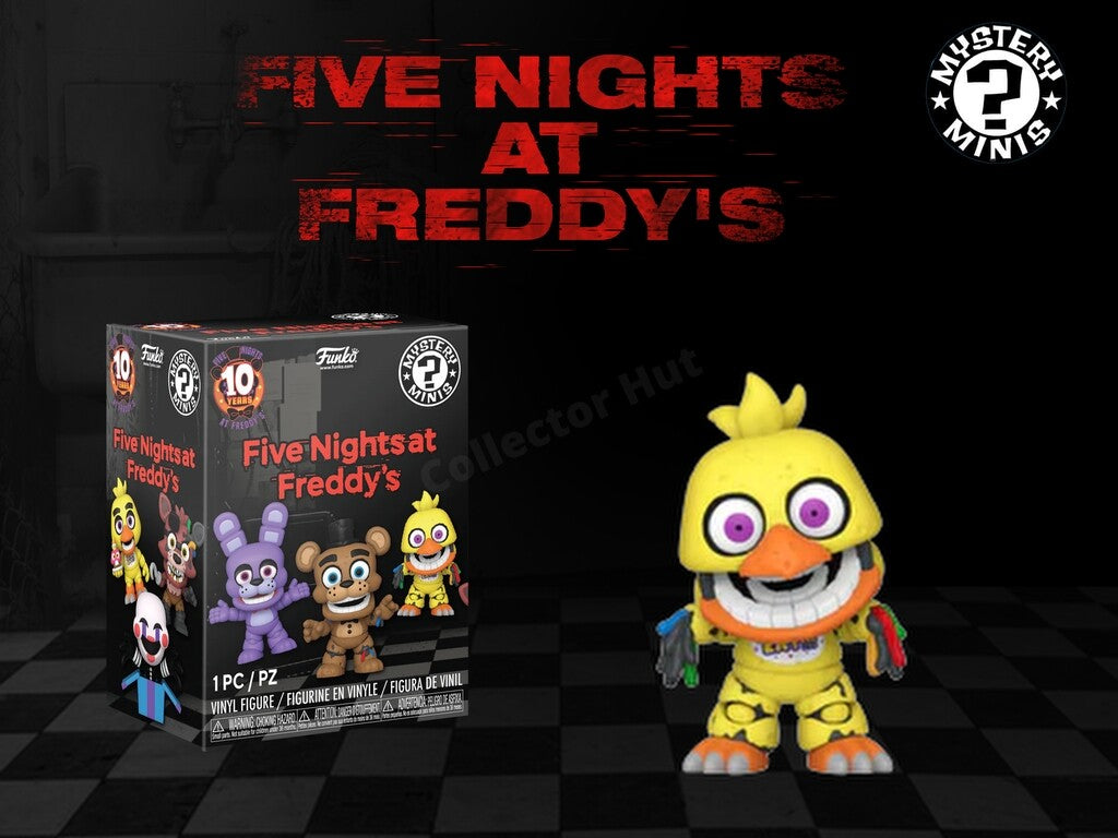 Funko Mystery Minis Five Nights at Freddy's Figurines 10 Years (You Choose)