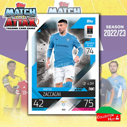 Topps Match Attax Europa Champions League 2022/23 TCG Trading Cards Base 190-387