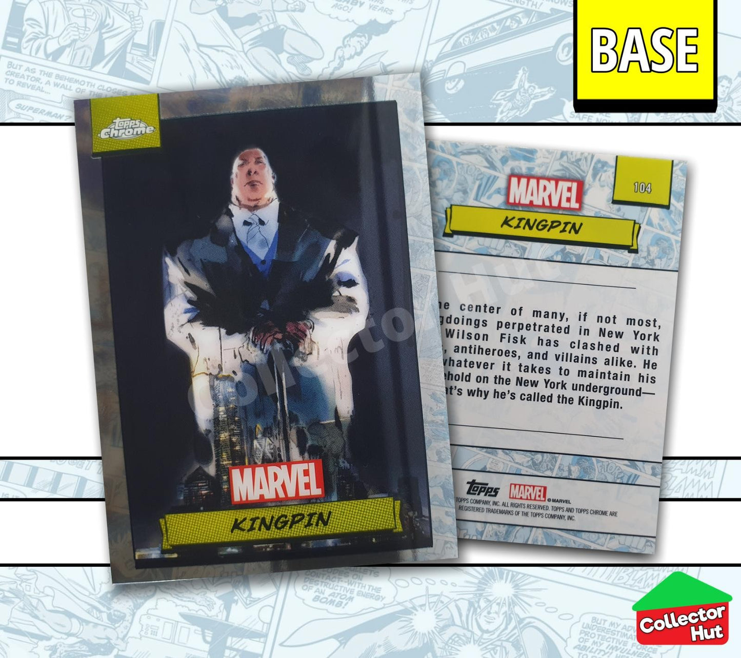 Marvel Topps Chrome 2024 Base Card Collection 1-150 YOU CHOOSE