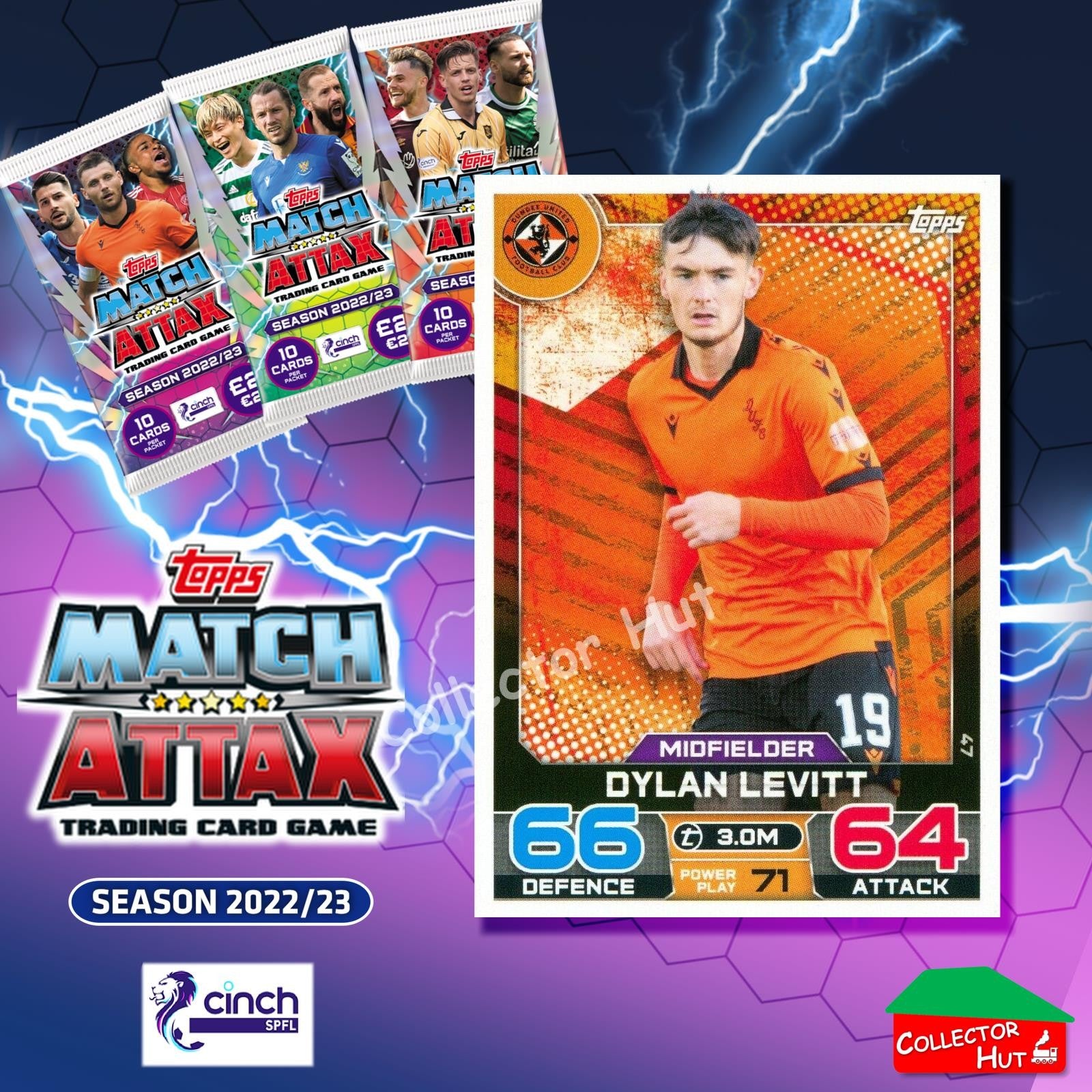 TOPPS MATCH ATTAX SPFL 2022/23 #1-162 Choose Your Card