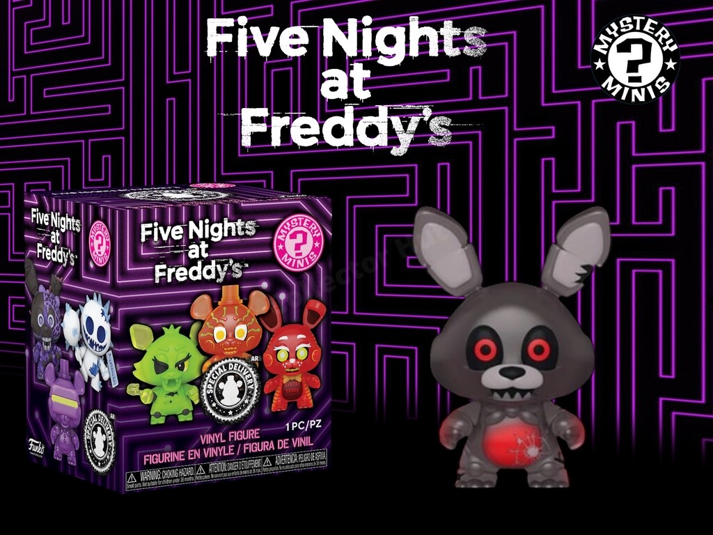 Funko Mystery Minis Five Nights at Freddy's Figurines Season 6 Special Delivery
