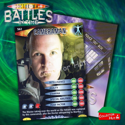 DOCTOR WHO Battles in Time #376-600 INVADER RARE & COMMON CARDS YOU CHOOSE
