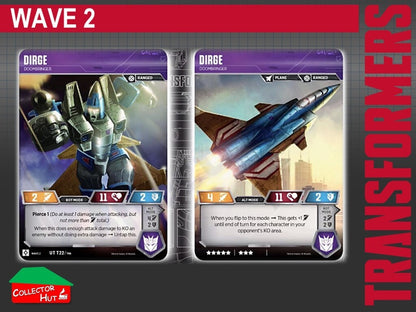 Transformers TCG CHARACTER Trading Cards All Waves