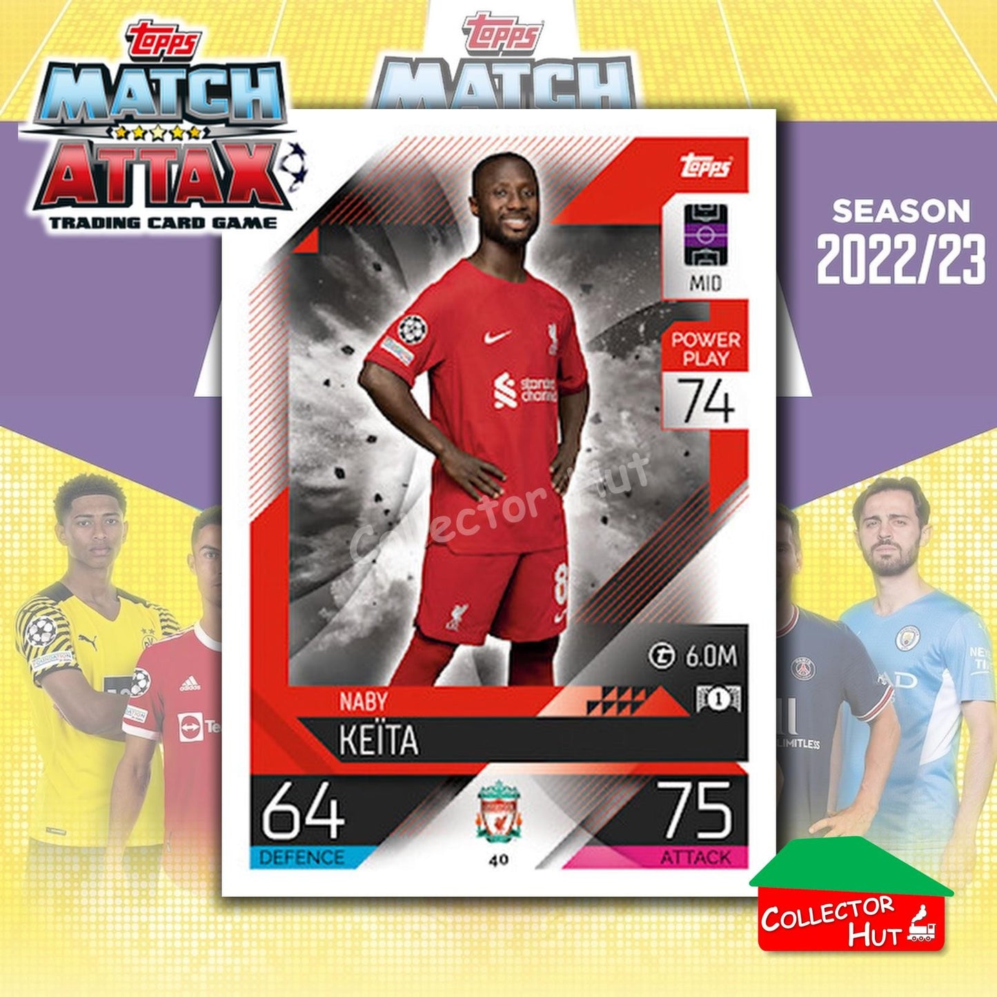 Topps Match Attax Europa Champions League 2022/23 TCG Trading Cards Base 1-189