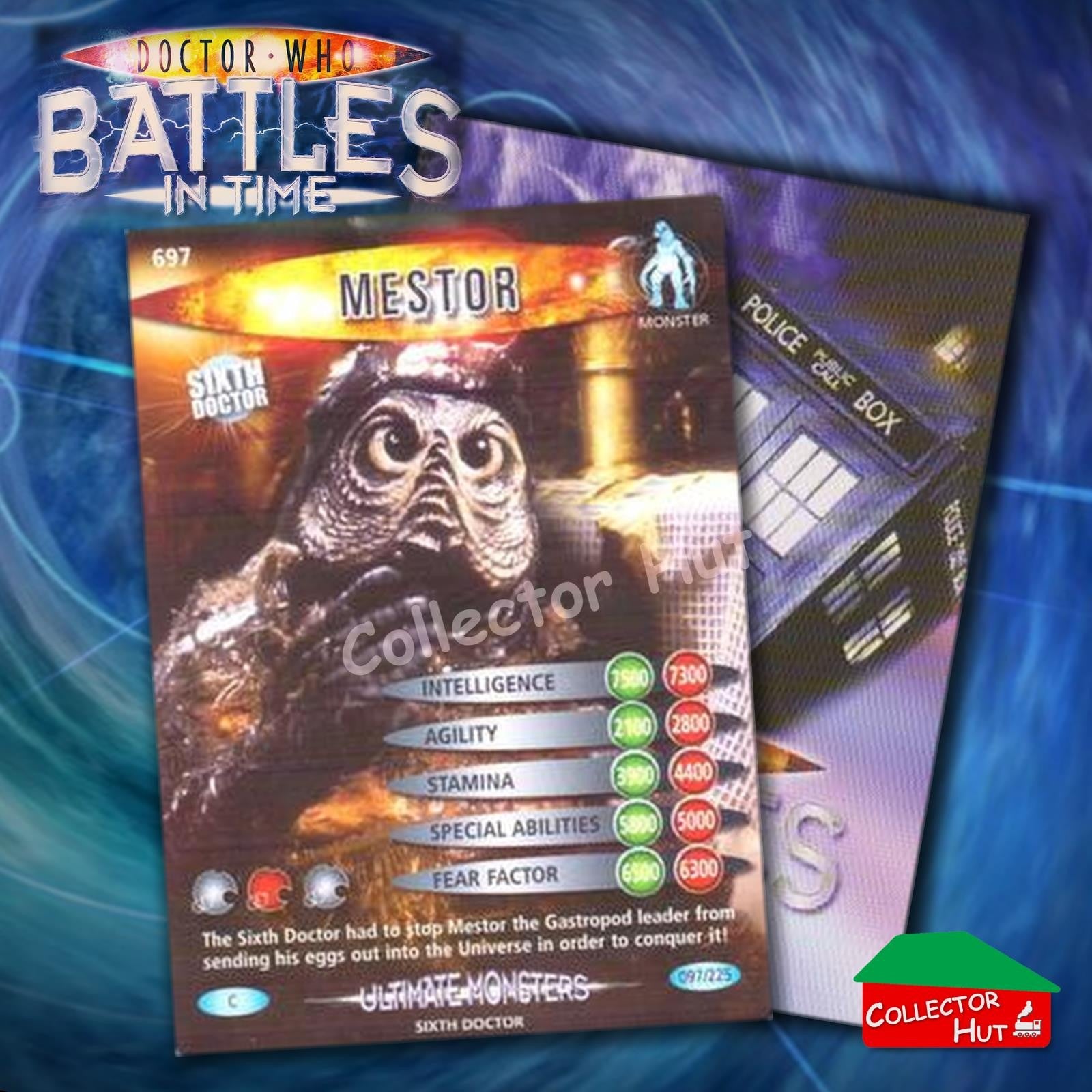 DOCTOR WHO Battles in Time #601-825 ULTIMATE MONSTERS RARE & COMMON Cards