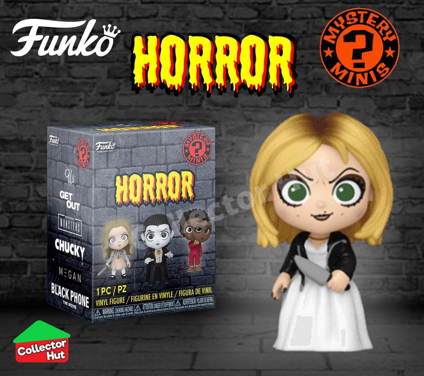 Funko Horror Film Mystery Mini Figures Universal Pictures IDENTIFIED