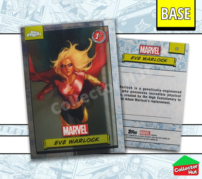 Marvel Topps Chrome 2024 Base Card Collection 1-150 YOU CHOOSE