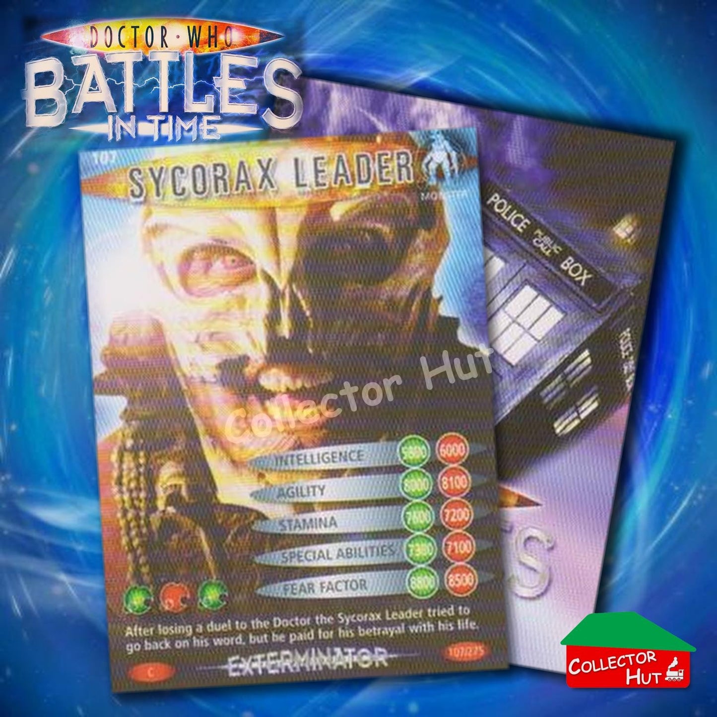 DOCTOR WHO Battles in Time #1-139 EXTERMINATOR RARE & COMMON Cards YOU CHOOSE