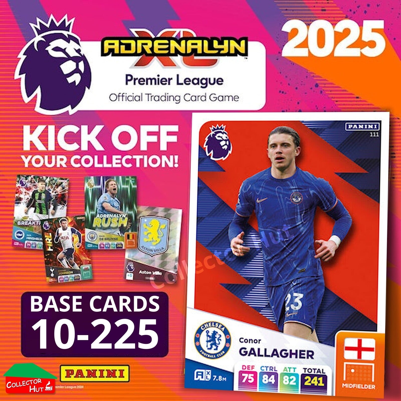 Panini Adrenalyn XL Premier League 2025 2024/25 Base & Foils #10-225
