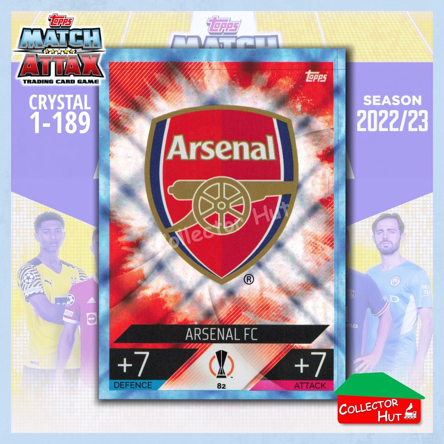 Topps Match Attax Europa Champions League 2022/23 Crystal Parallel Cards 1-189