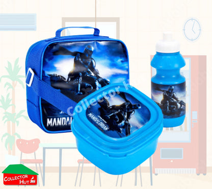 Boys Girls Kids Childrens School Lunch Sets Junior Novelty Character Bag