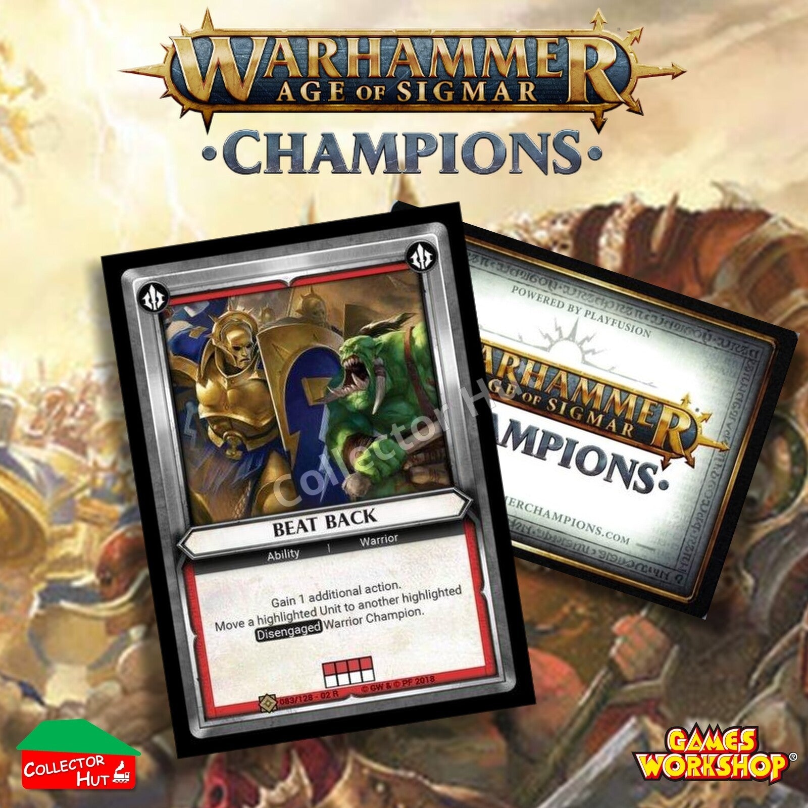 Warhammer Age of Sigmar: Champions Wave 2 ONSLAUGHT FOIL Cards CHOOSE SINGLES