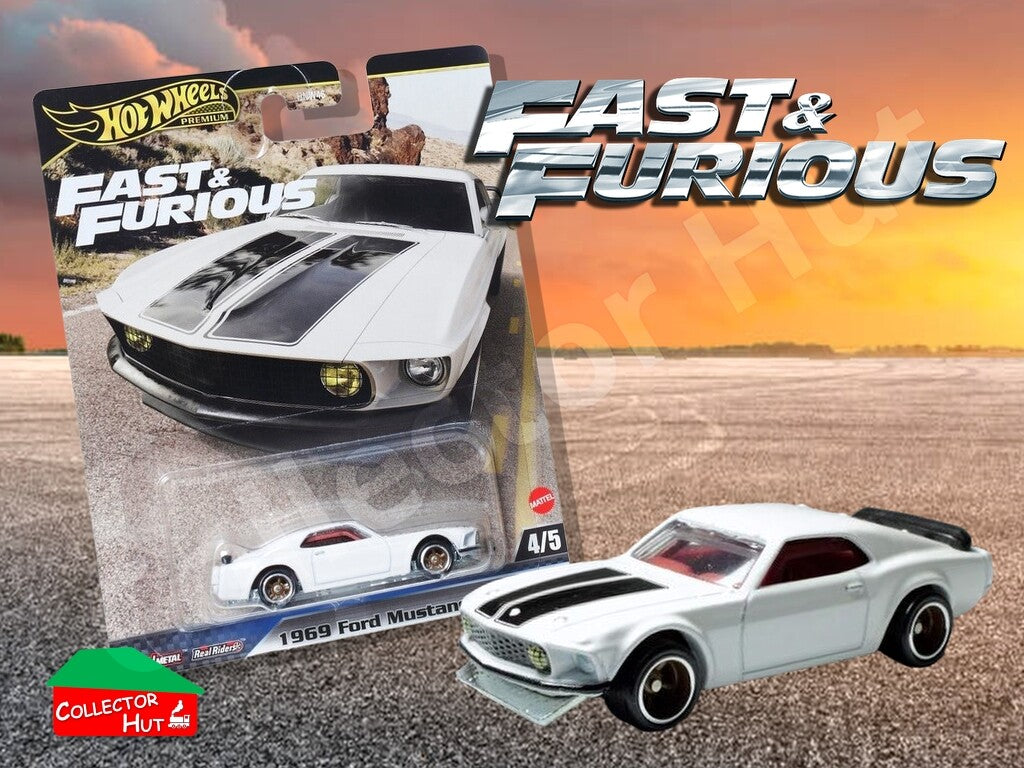 Hot Wheels Premium Fast & Furious 2024 1:64 Scale Real Riders Series Models