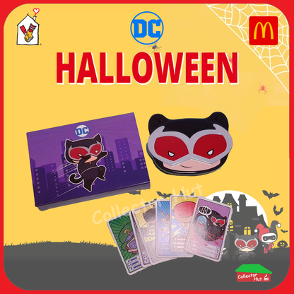 McDonald's Happy Meal DC Super Heroes & Villains Collector's Tin Play Sets