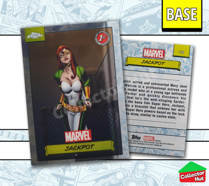 Marvel Topps Chrome 2024 Base Card Collection 1-150 YOU CHOOSE