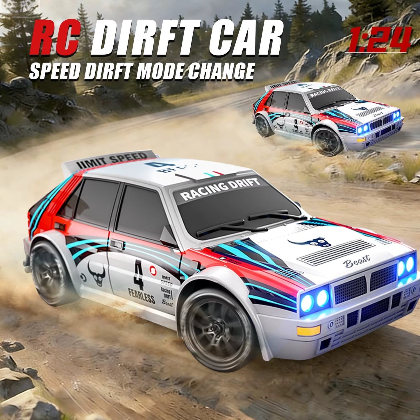 ZLL SG204 Pro 1:24 Scale High Speed Drift Rally Car