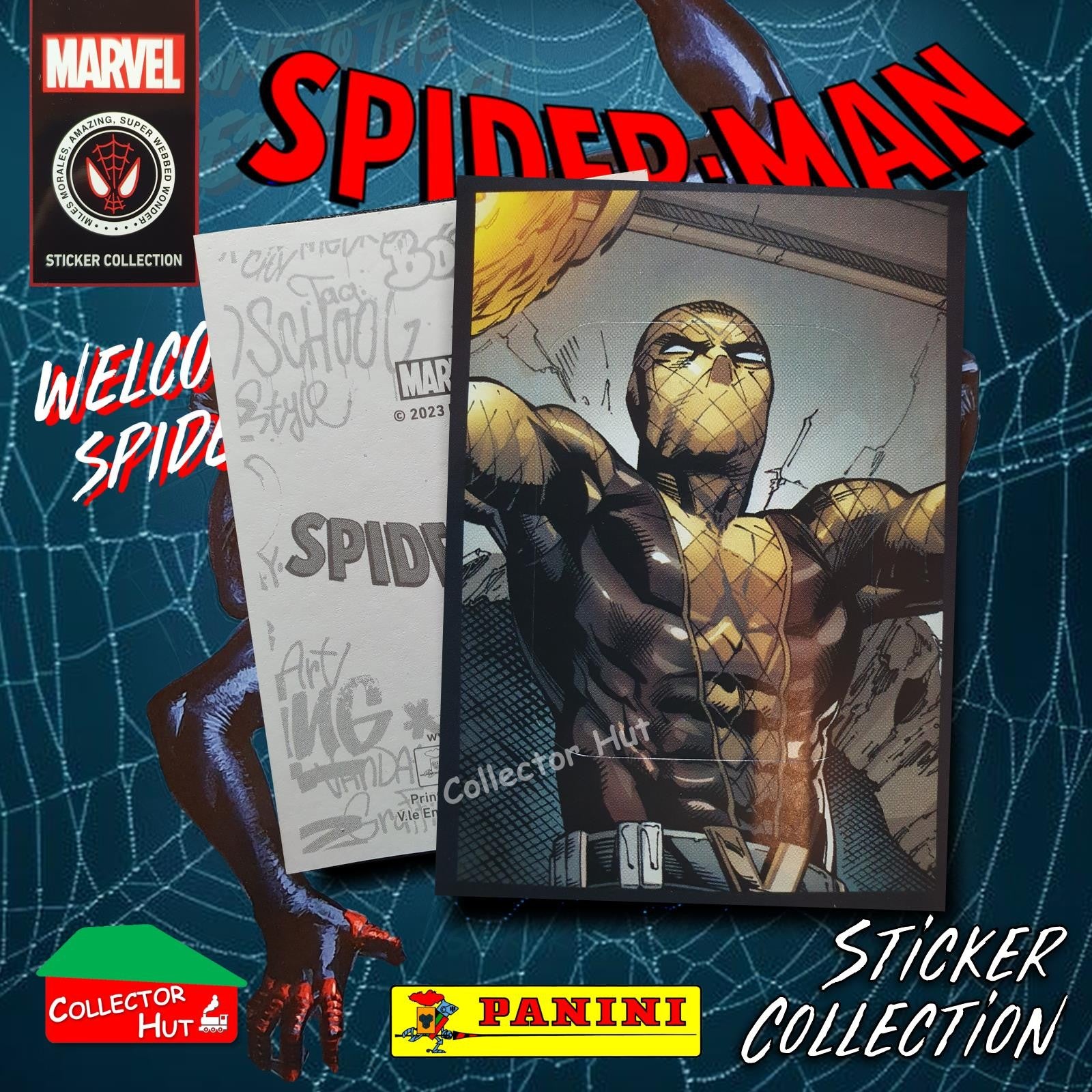 Panini Spider-Man Spider-Verse 2023 Collection Sticker Singles #1-163 & F1-30