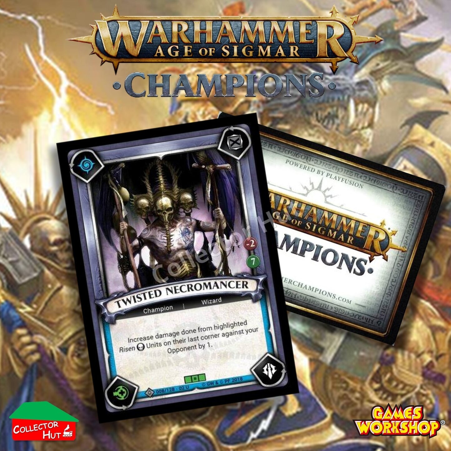 Warhammer Age of Sigmar: Champions Wave 2 ONSLAUGHT FOIL Cards CHOOSE SINGLES