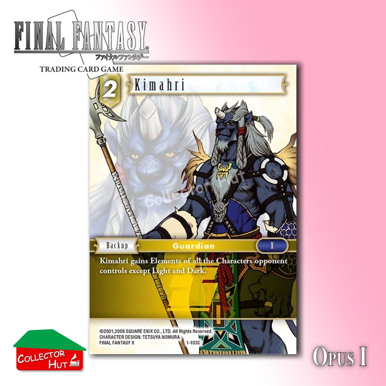 Final Fantasy Trading Card Game OPUS I Singles You Choose