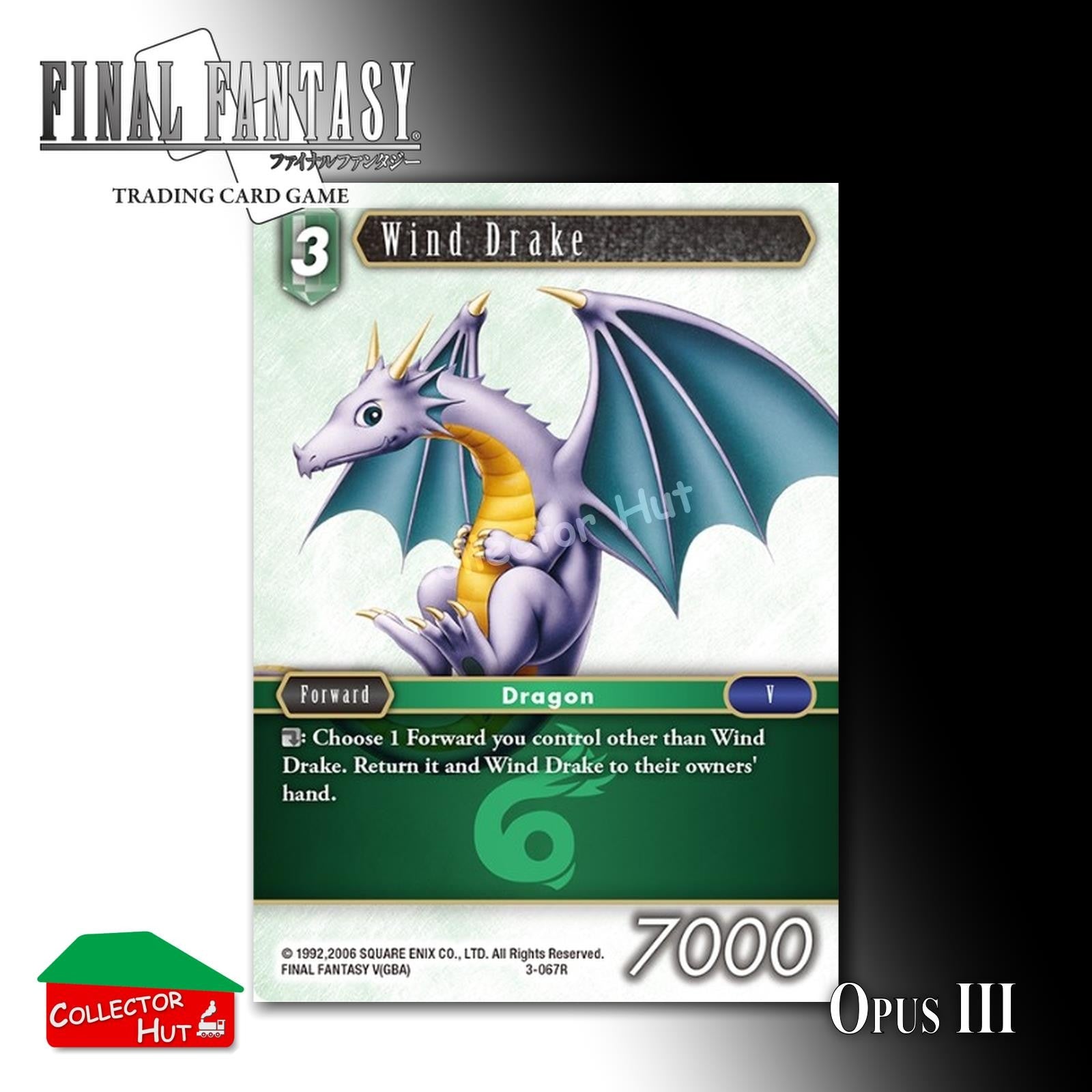 Final Fantasy Trading Card Game OPUS III 3 Singles You Choose