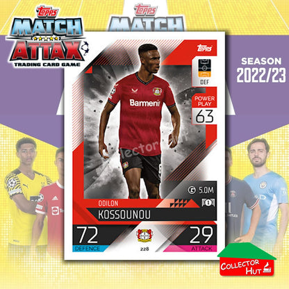 Topps Match Attax Europa Champions League 2022/23 TCG Trading Cards Base 190-387