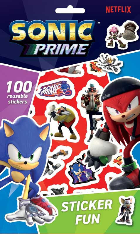 Sonic Prime Activity Packs Sticker Sets Colouring Books Play Pack