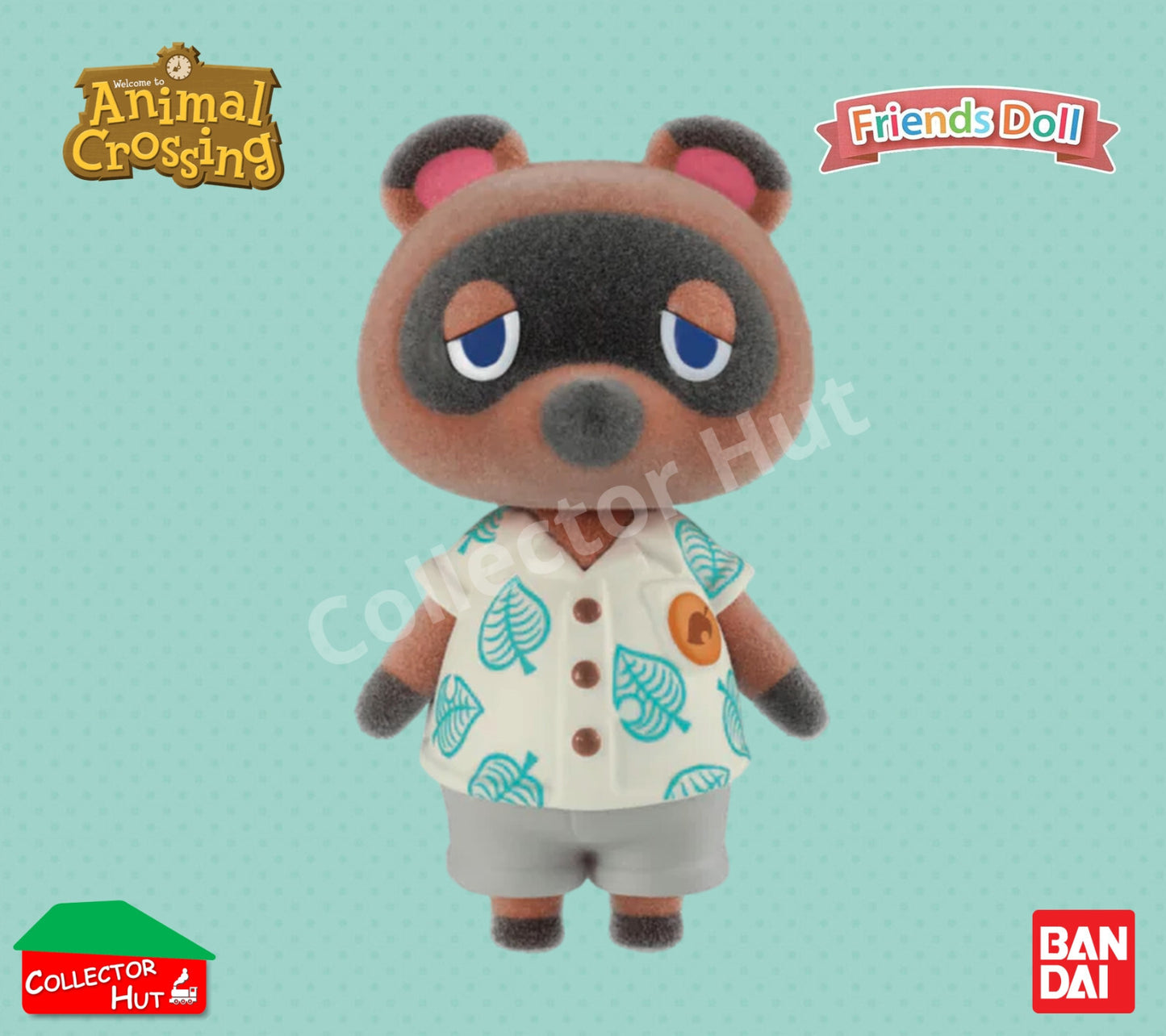 Animal Crossing Friends Doll Mini Flocked Figures New Horizons