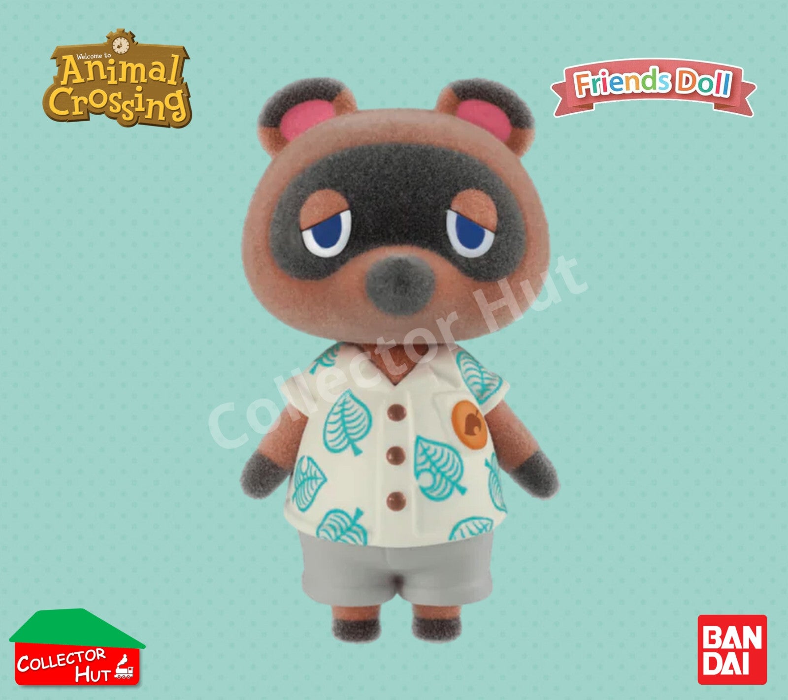Animal Crossing Friends Doll Mini Flocked Figures New Horizons